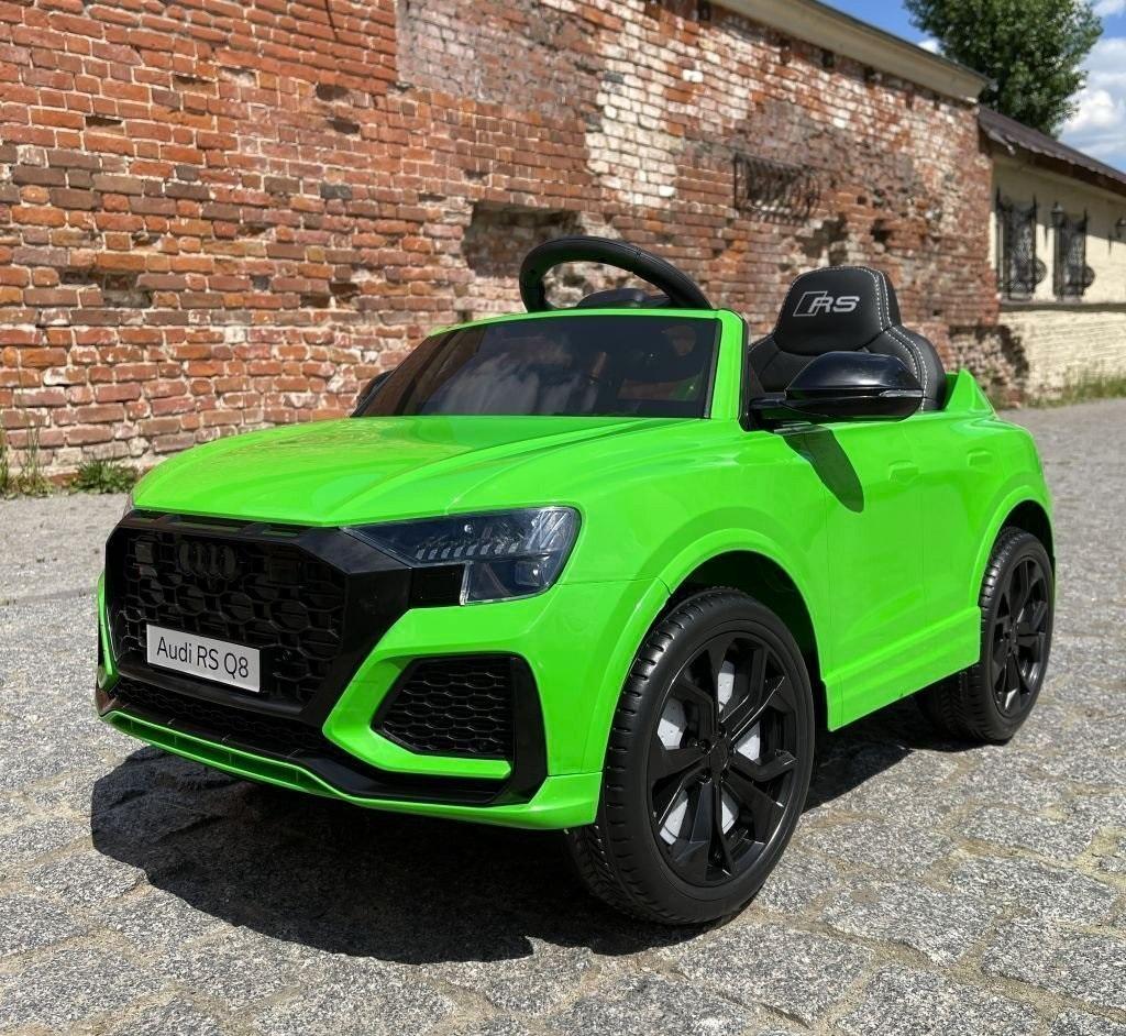 AUDI RS Q8 elektromos kisautó gyerekeknek LED, USB, MP3, gumi kerék