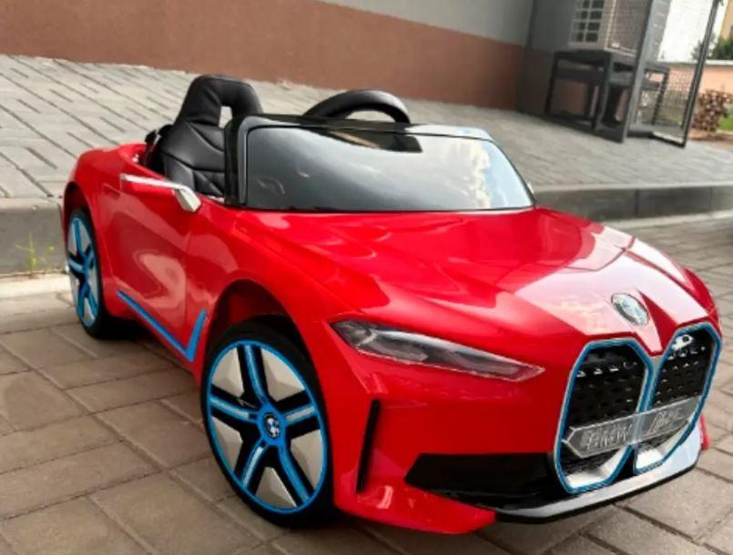 bmw i4 elektromos kisautó gyerekeknek LED, USB, MP3