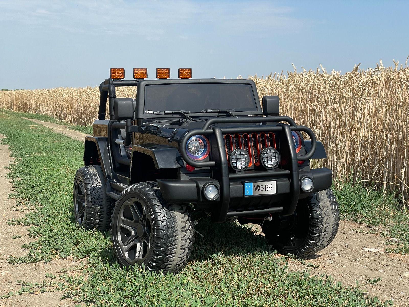 Monster jeep elektromos kétszemélyes kisautó