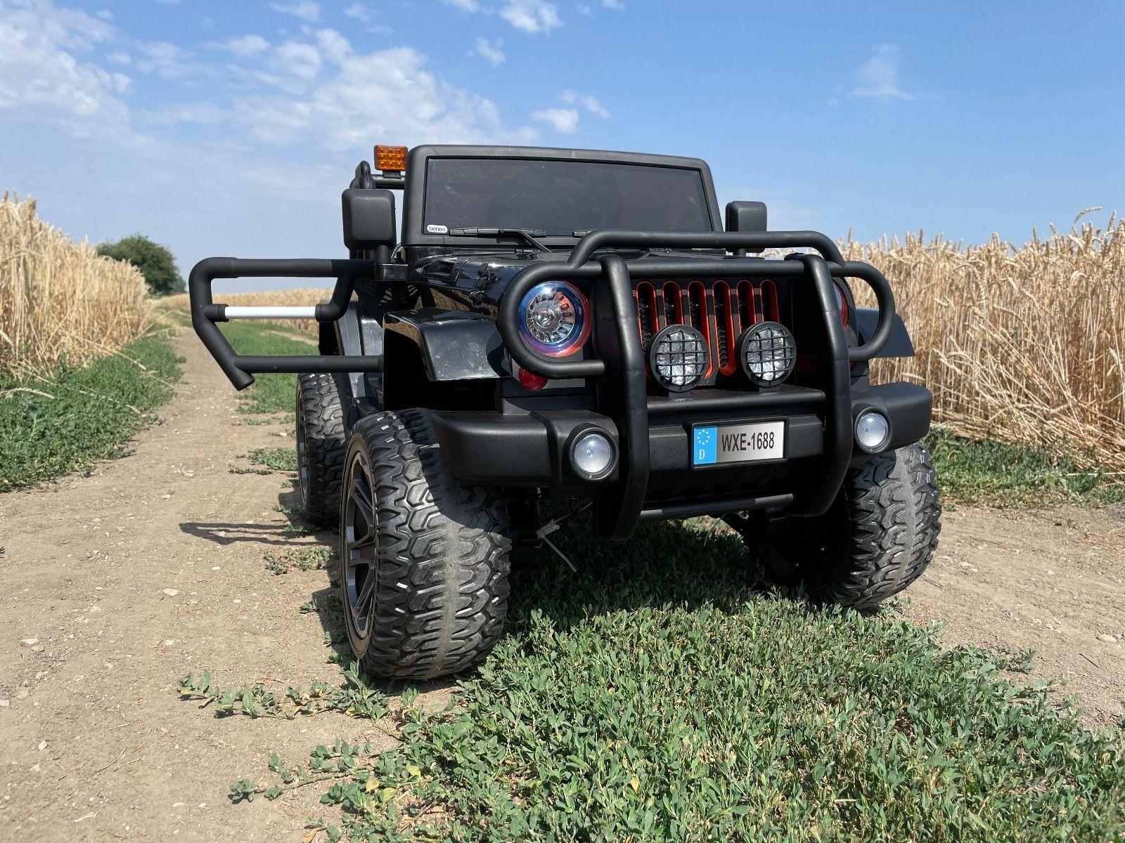 Monster jeep elektromos kétszemélyes kisautó