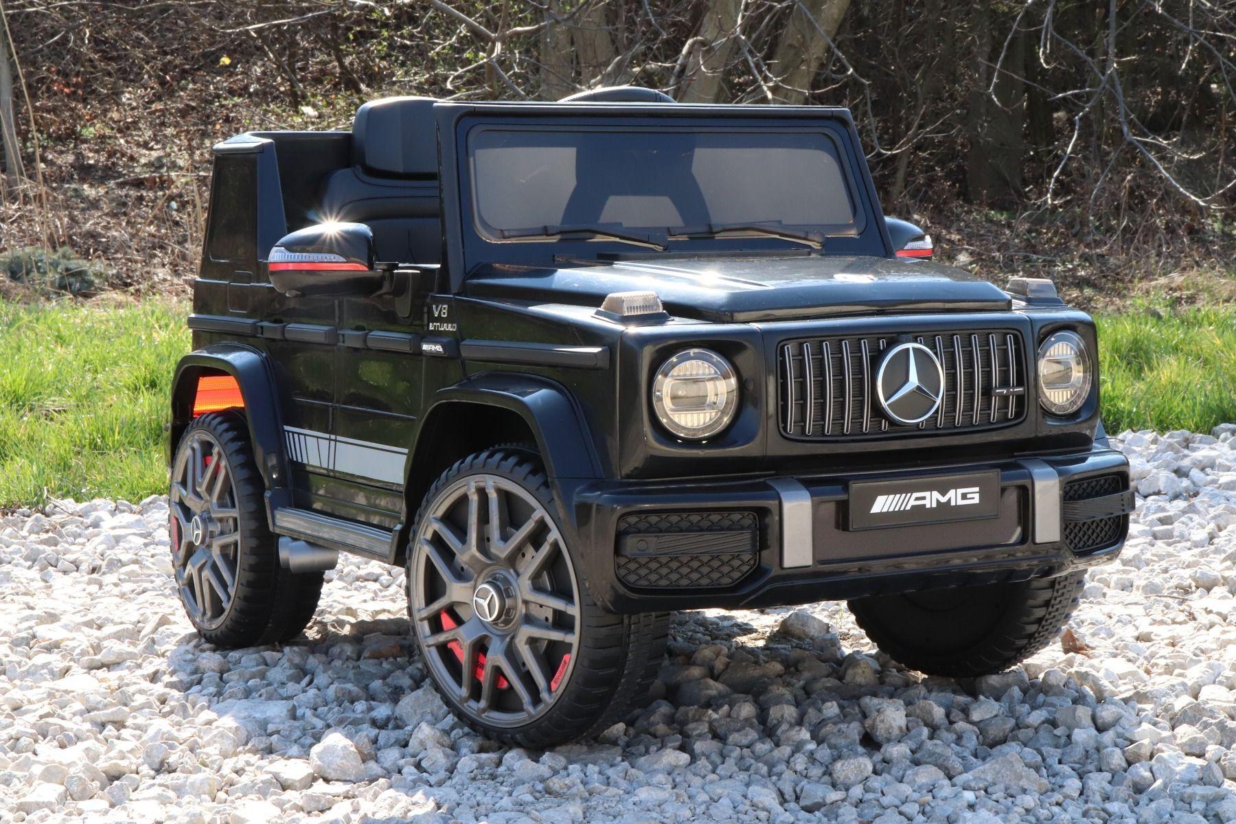 Mercedes G class elektromos kisautó gyerekeknek nyitható ajtóval