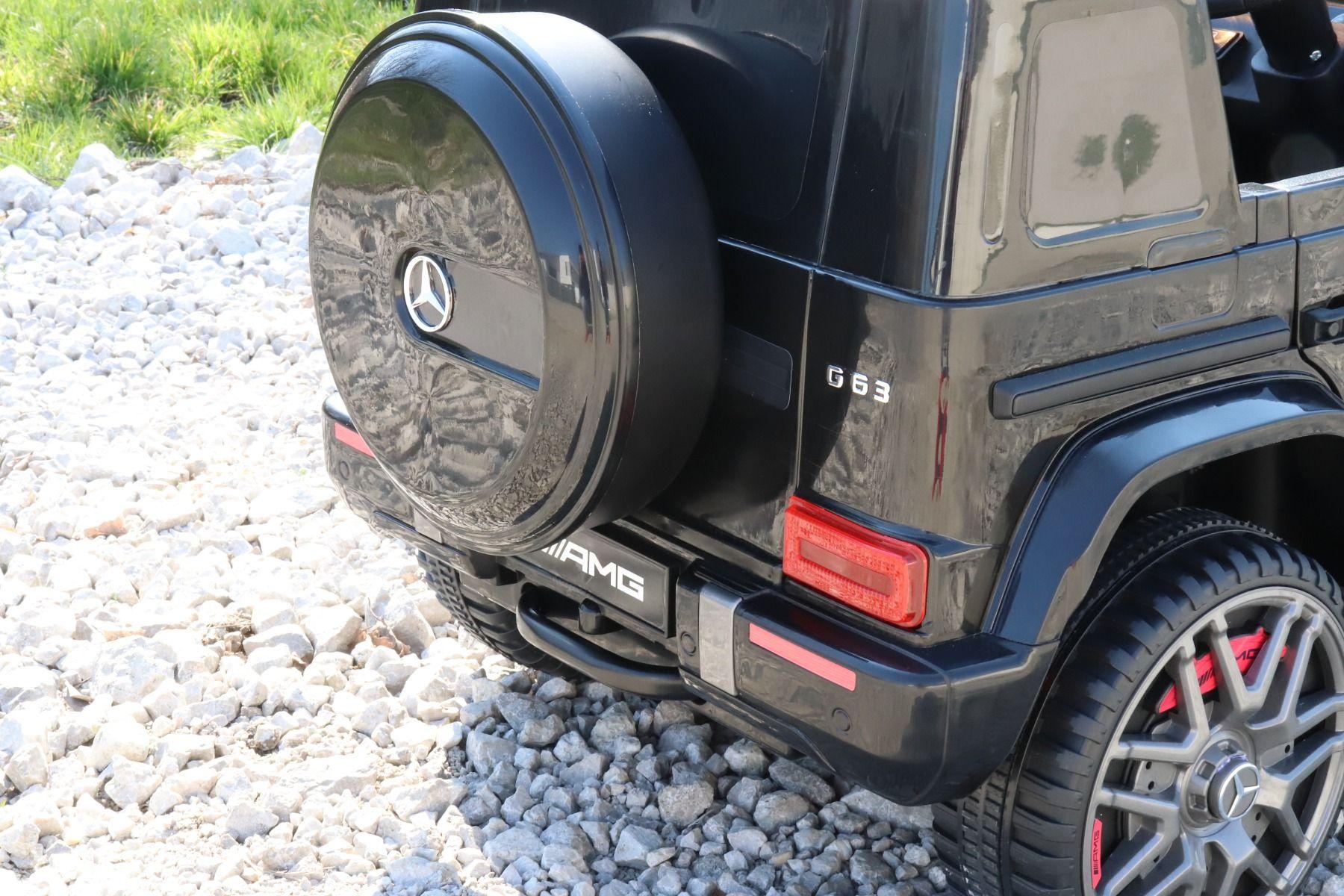 Mercedes G class elektromos kisautó gyerekeknek nyitható ajtóval