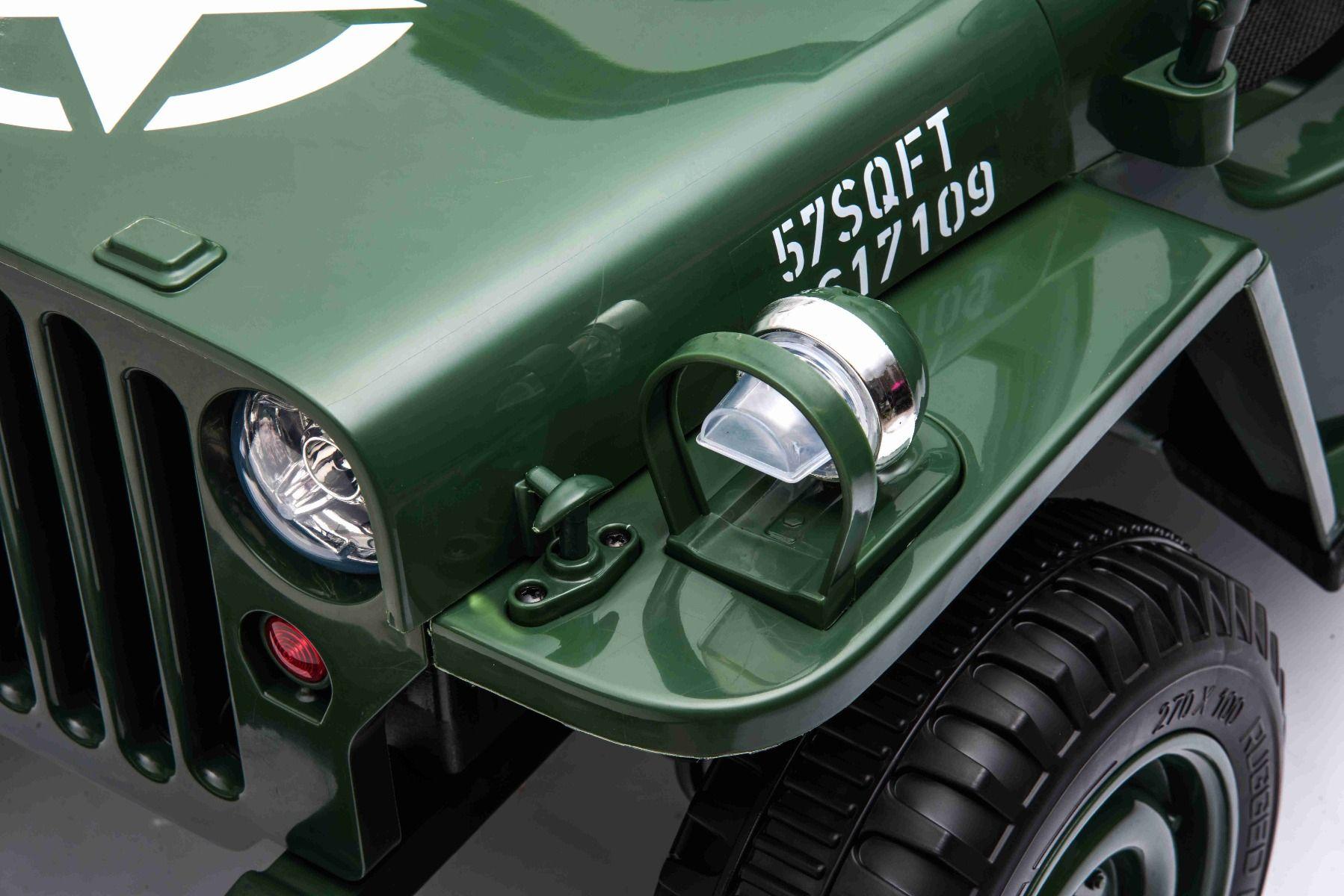 USA ARMY JEEP elektromos kisautó  gyerekeknek