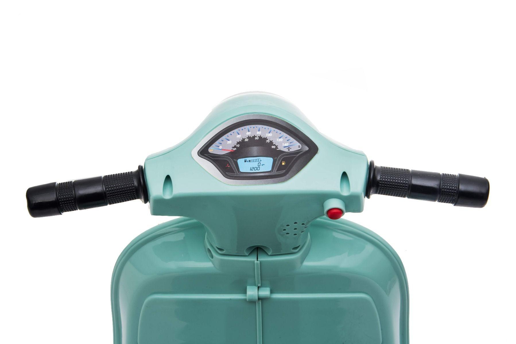 VESPA GTS mini elektromos gyermek motor bőrülés és segédkerekek
