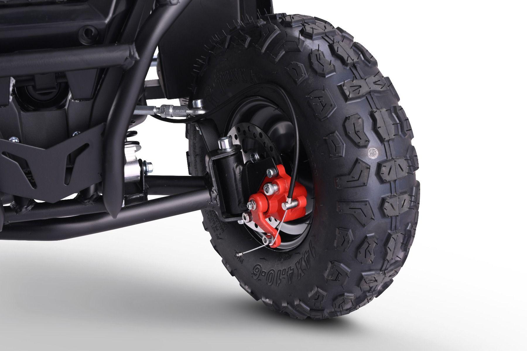 raptor elektromos gyerek quad sarga 800w